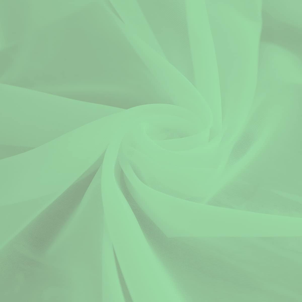 Window Light Green Sheer Curtains 90 Inches Long 2 Panels Sheer Curtain Basic Rod Pocket Panel for Bedroom Children Living Room Yard Kitchen (Light Green, 52" W x 90" L | 2 pcs)