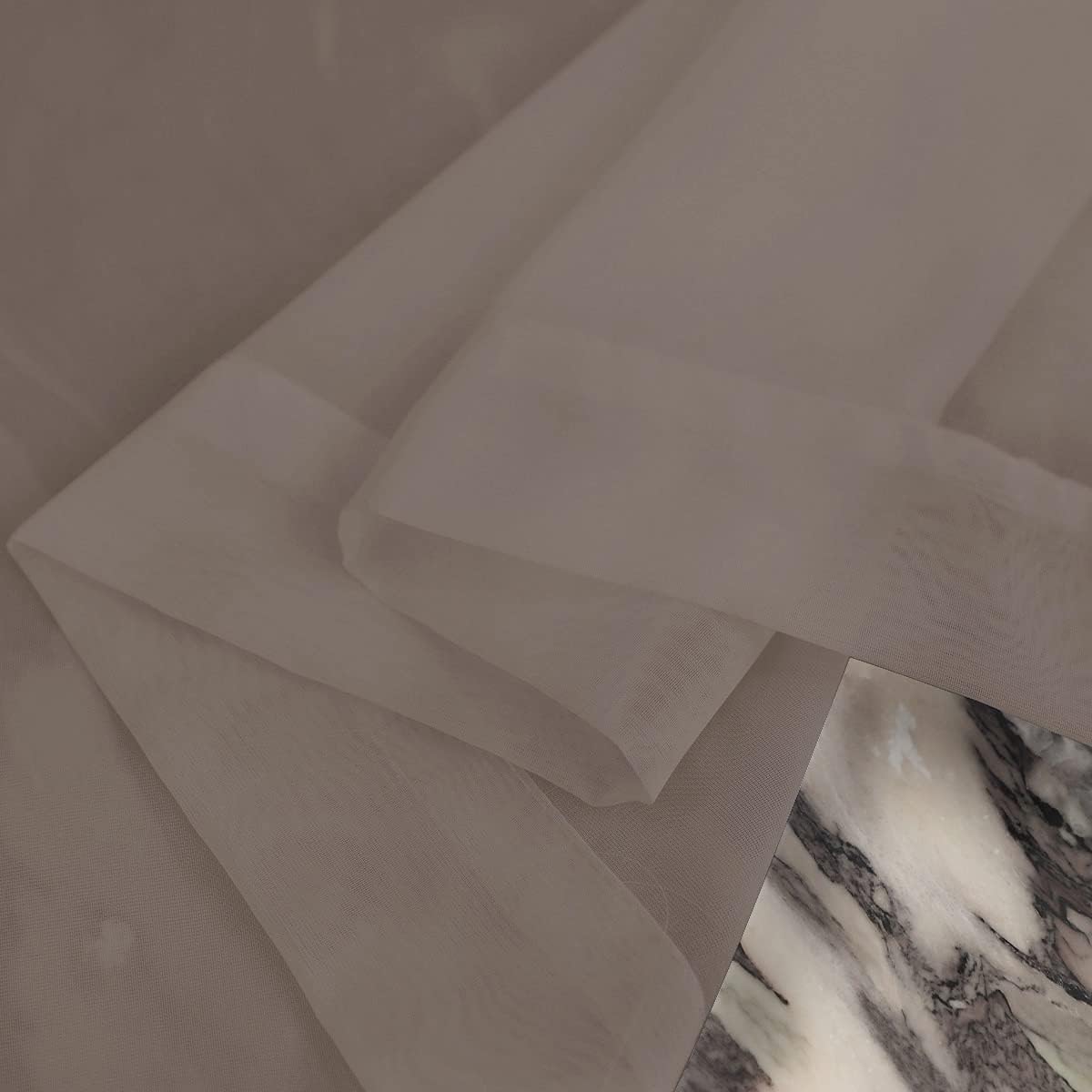 Window Light Gray Sheer Curtains 120 Inches Long 2 Panels Sheer Curtain Basic Rod Pocket Panel for Bedroom Children Living Room Yard Kitchen