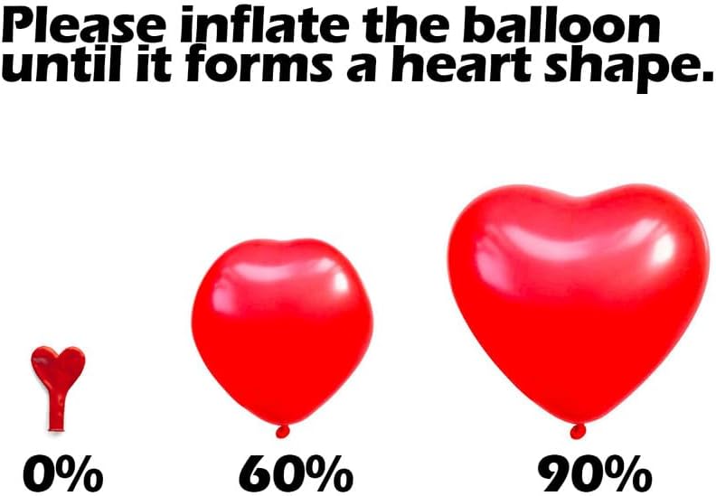 AFTERLOON® Biodegradable Balloons 24 pcs Living Coral 10 Inch Heart Shaped, Thickened Extra Strong Natural Latex Helium Float, Proposal Marriage Love Baby Shower Gender Reveal Wedding Bridal