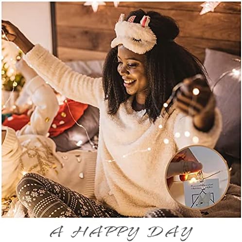 Photo Clip String Light - 33Ft 100LED Fairy Lights with Clips for Pictures With Timer, Photo Light with 50 Clear Clips for Bedroom Christmas Wedding Décor