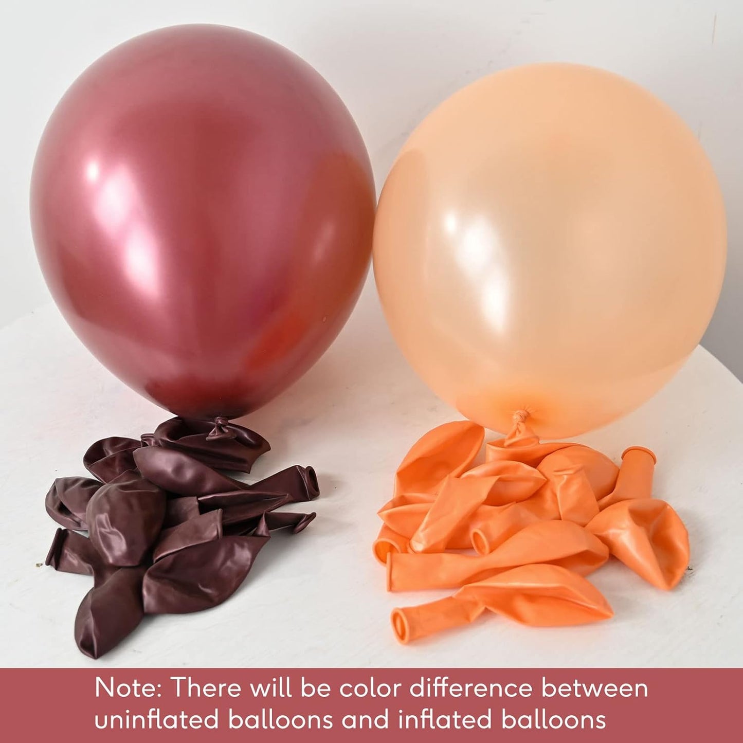 Balloons Burgundy Rose Gold, 60 Packs 12 Inches Wine Red Champagne Latex Balloon Rose Gold Confetti Balloons for Women Girls Birthday Wedding Bridal Shower Party Anniversary Decoration