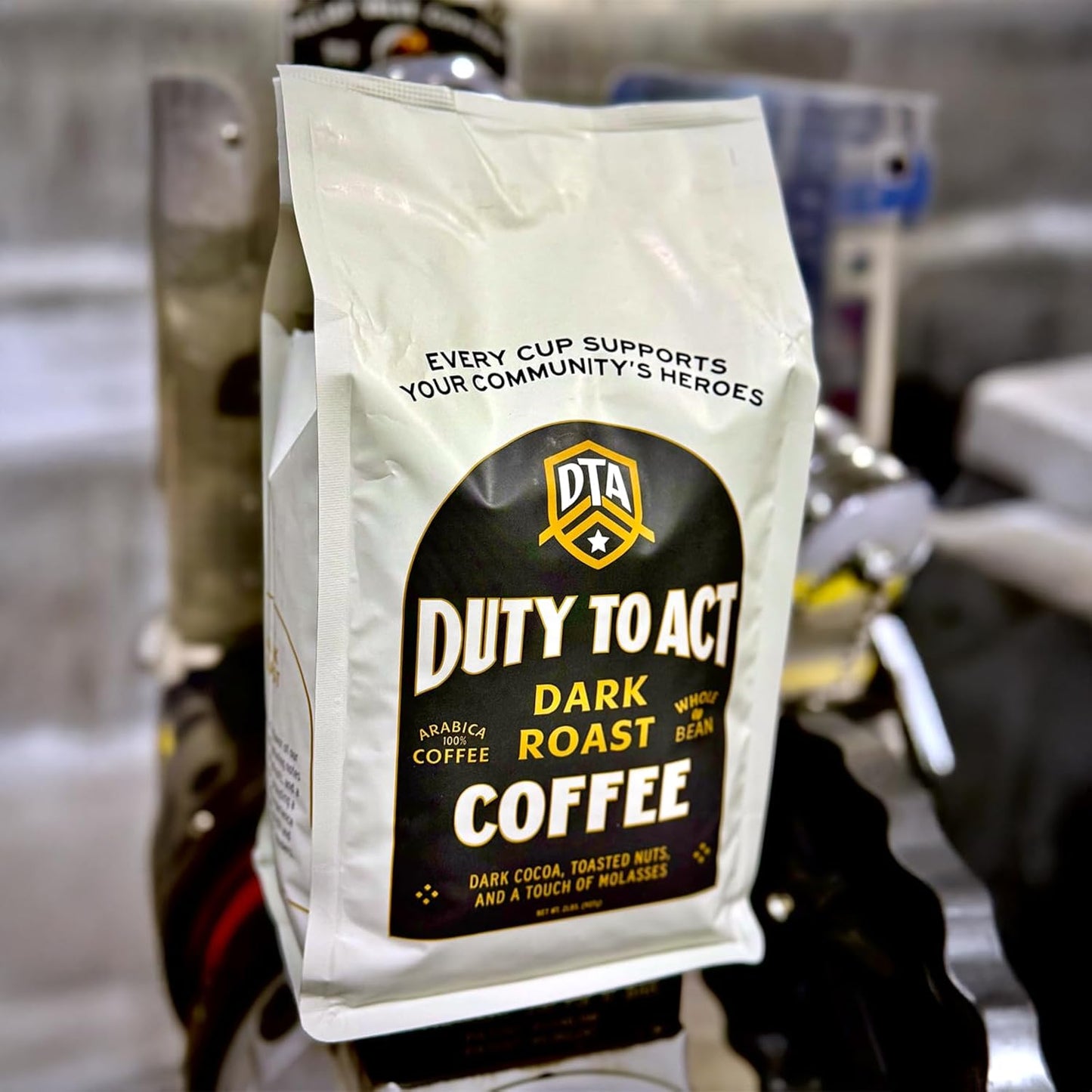 Duty to Act Medium Roast & Dark Roast Whole Bean Coffee, 2 lb. (Variety Pack)