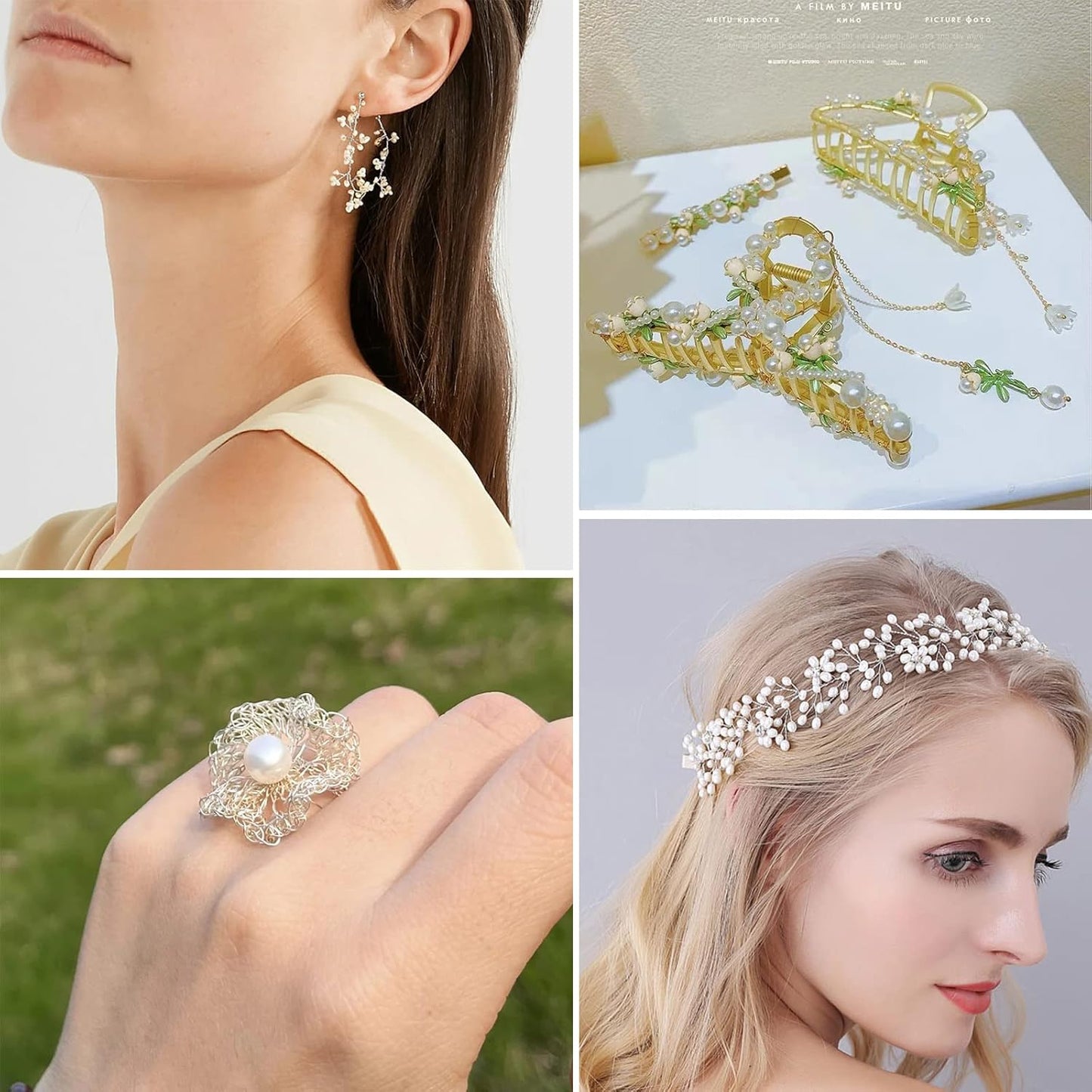 Beadcraft 26 Gauge Jewelry Wire - 0.4mm Silver Plated, Brass, 100M for Jewelry Making