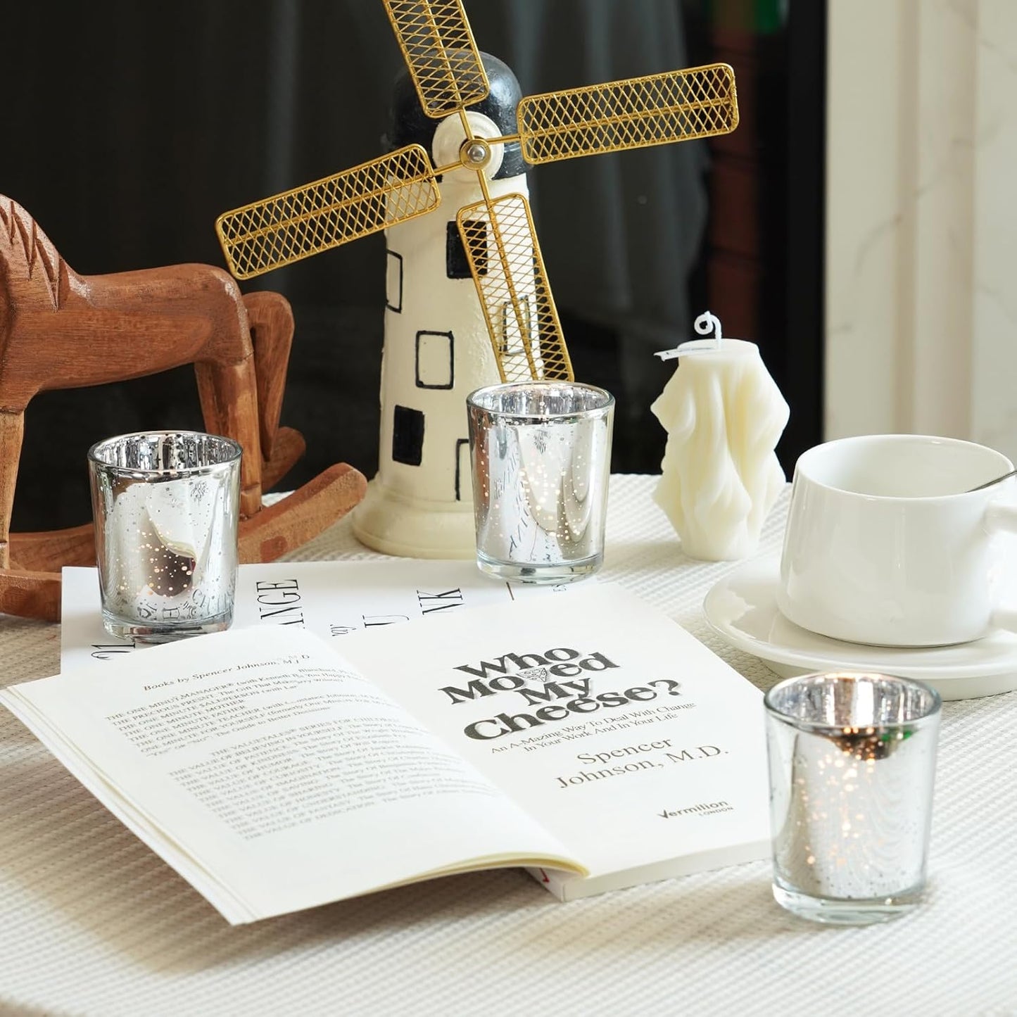 Homemory 12 Pcs Silver Votive Candle Holders, Mercury Glass Candle Holder, Tealight Candle Holders for Table Centerpieces, Baby Shower, Party, Anniversary, Wedding, Home Decor, Halloween, Christmas