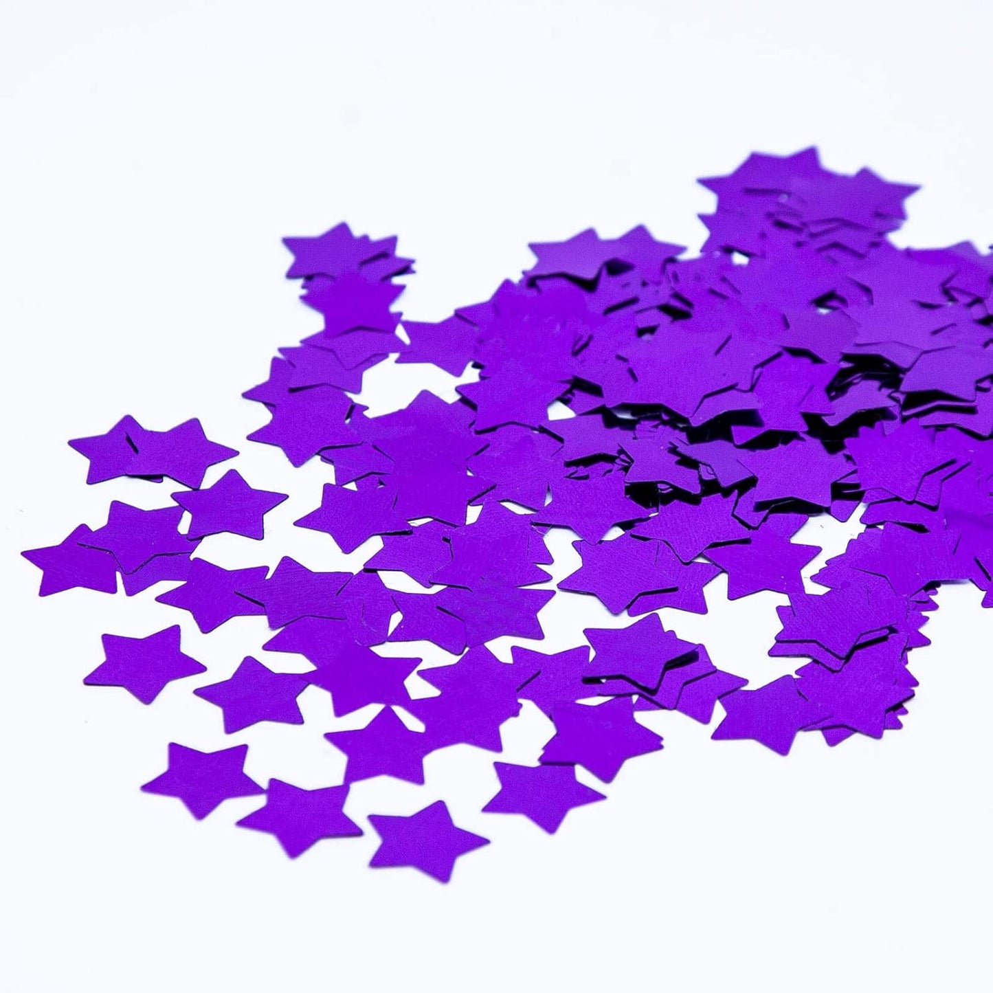 Purple Star Confetti,Foil Glitter Table Confetti,Sparkling for Party Decorations(1.76 OZ)