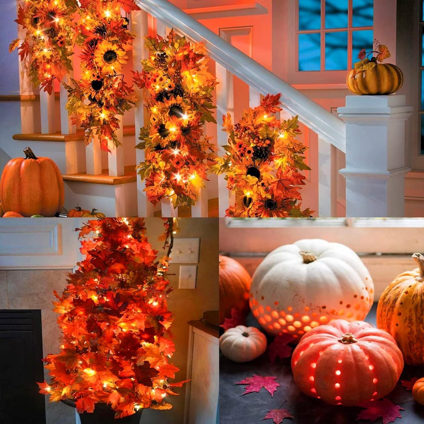 24 Pack LED Fairy Lights Battery Operated 7Ft 20Led Warm White Mini String Lights Waterproof Christmas Lights for Mason Jars Bedroom DIY Party Wedding Christmas Decor