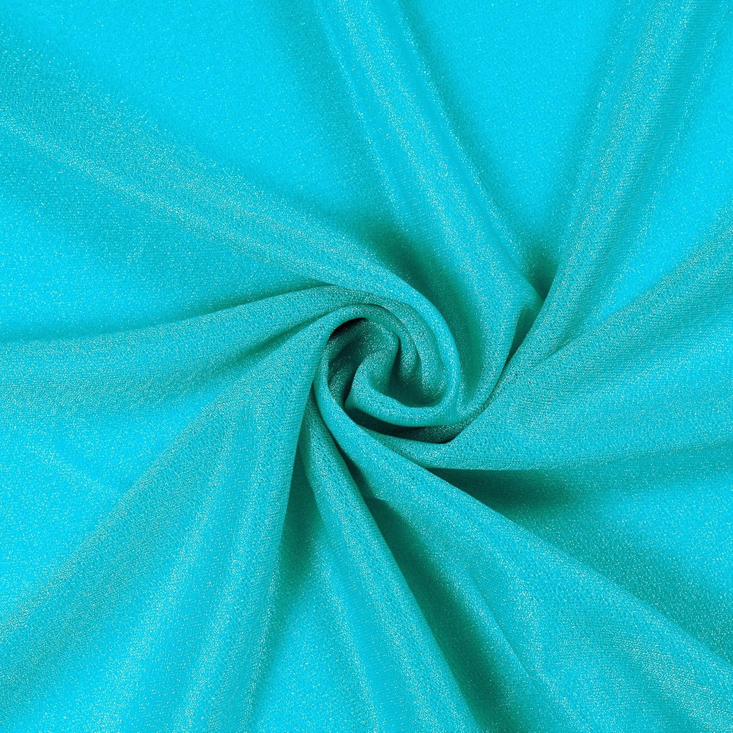 VDS Pack of 1 Panel (30 Inch X 50 Feet) Wedding Arch Draping Fabric Sheer Chiffon Fabric Drapery for Wedding Ceremony Reception Swag Backdrop Canopy Chuppah ARBO Altars Decoration (Peacock Blue)