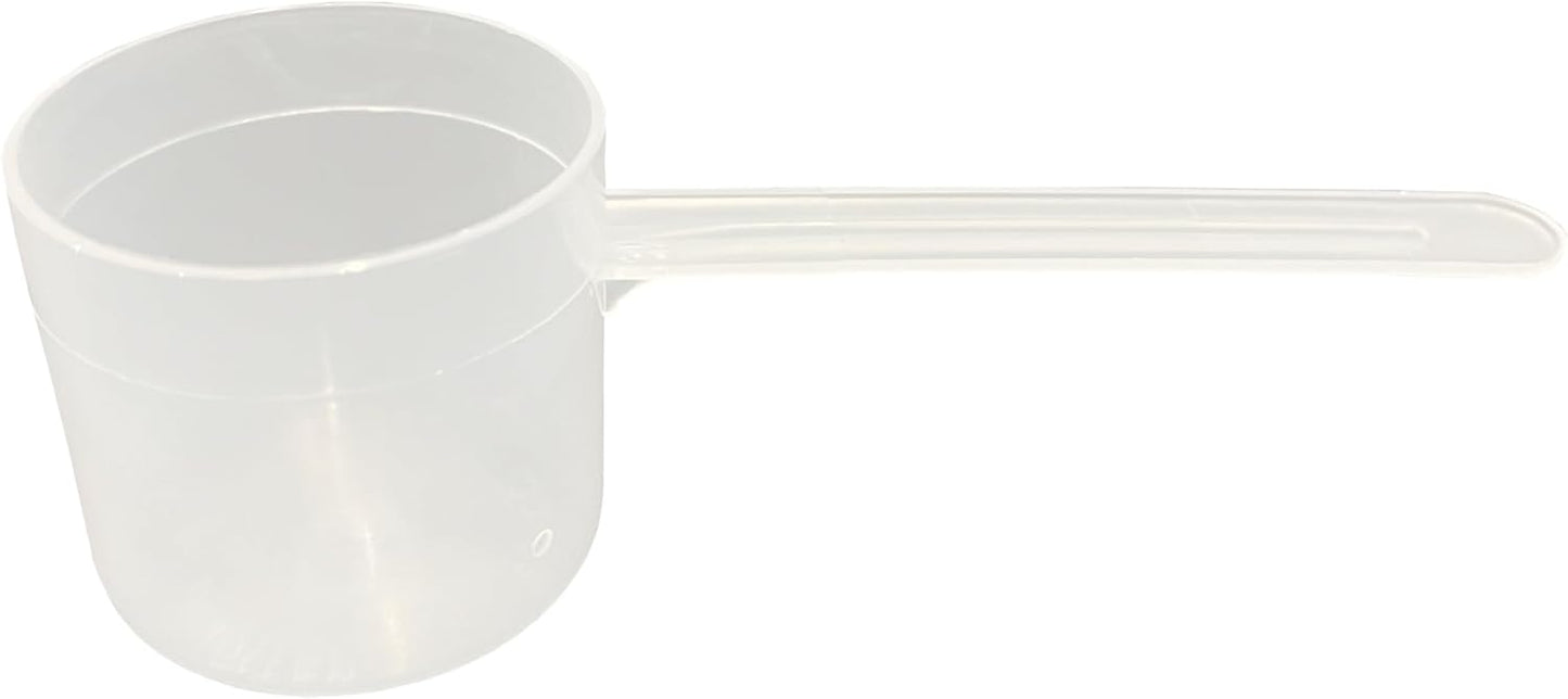 67 mL (67 CC | 2.27 Oz.) Long Handle Scoop for Measuring Coffee, Pet Food, Grains, Protein, Spices and Other Dry Goods (Pack of 100)