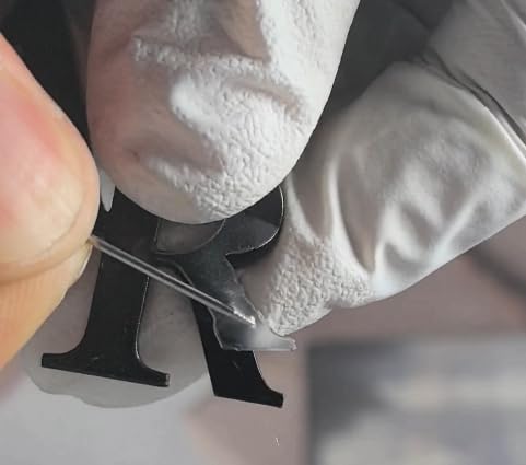 50pcs Personalized Laser Initial Drink Stir Stirrers, Initia Letter Tags, Custom Acrylic Cocktail Party Swizzle Sticks, Bar Cocktail Tags