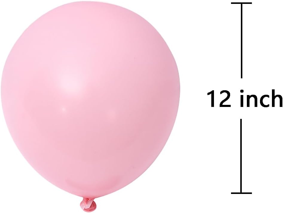 ZOOYOO 50pcs Balloons 12 Inch Pastel Purple Pink Blue Confetti Balloons for Girls Birthday Parties, Baby Shower, Ocean, Under The Sea Decorations