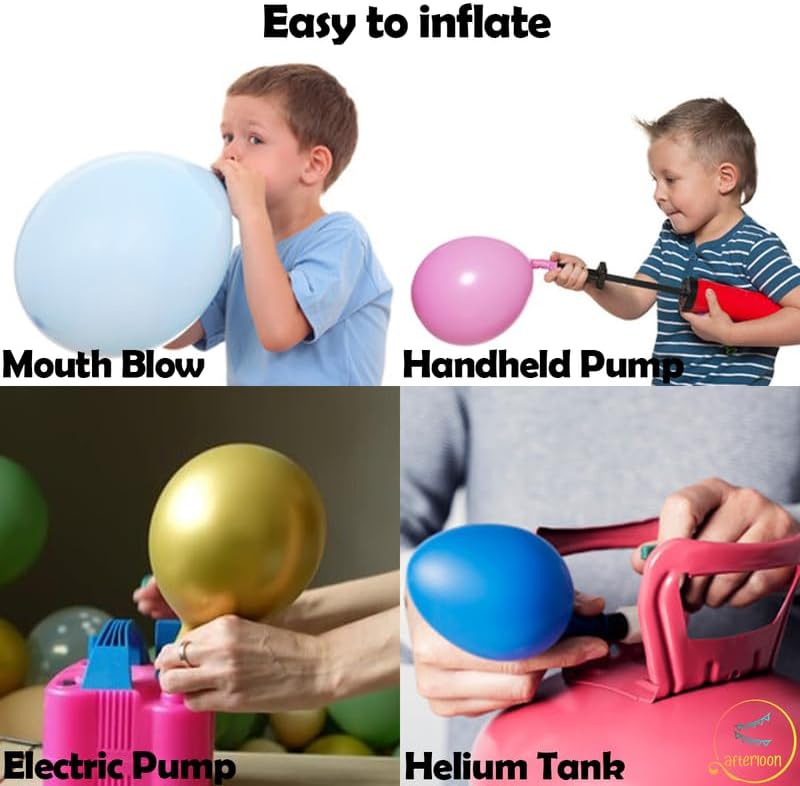 AFTERLOON® Biodegradable Balloons 100 pcs Baby Pink 10 Inch Heart Shaped, Thickened Extra Strong Natural Latex Helium Float, Proposal Marriage Love Baby Shower Gender Reveal Wedding Bridal