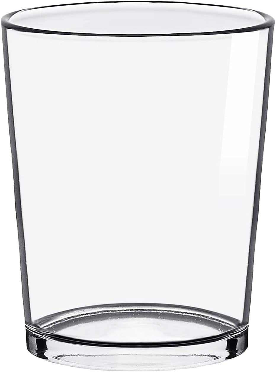 WGV Tea Light Votive Candle Holder 2.2x2.75, Clear Tiny Utility Cylinder Glass Vase, Small Planter Terrarium for Home Accent Decor, 1 Pc