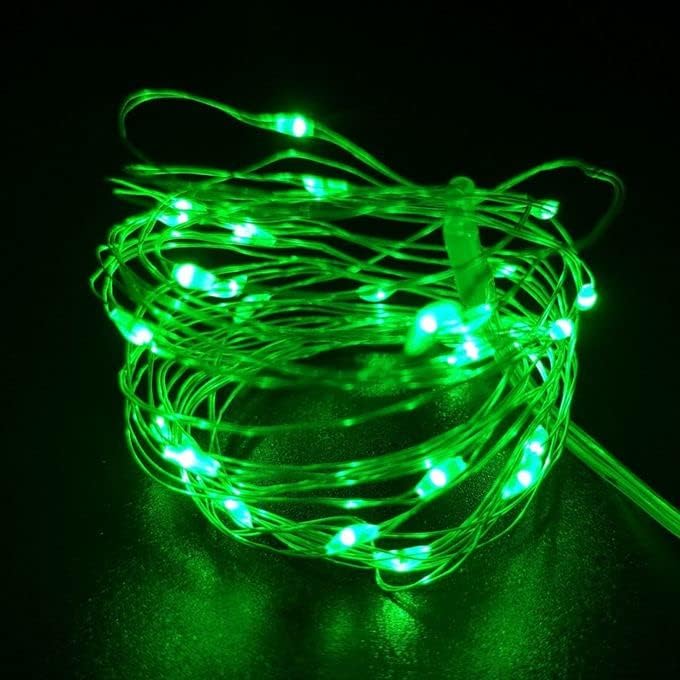 66Ft 200 LED Fairy Lights Plug in, Waterproof with Remote Outdoor 8 Modes Christmas Lights Bedroom Decor, Twinkle Light with Timer for Bedroom St. Patrick's Day Easter Christmas Decorations (Green)