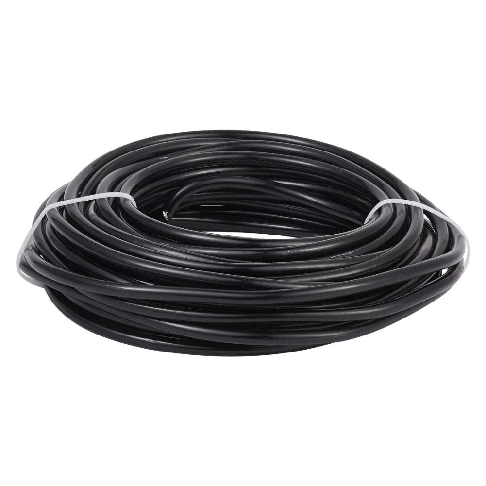 Fashewelry 32.8 Feet 5mm Black Aluminum Wire Bendable Metal Craft Wire for Beading Sculpting Jewelry Making