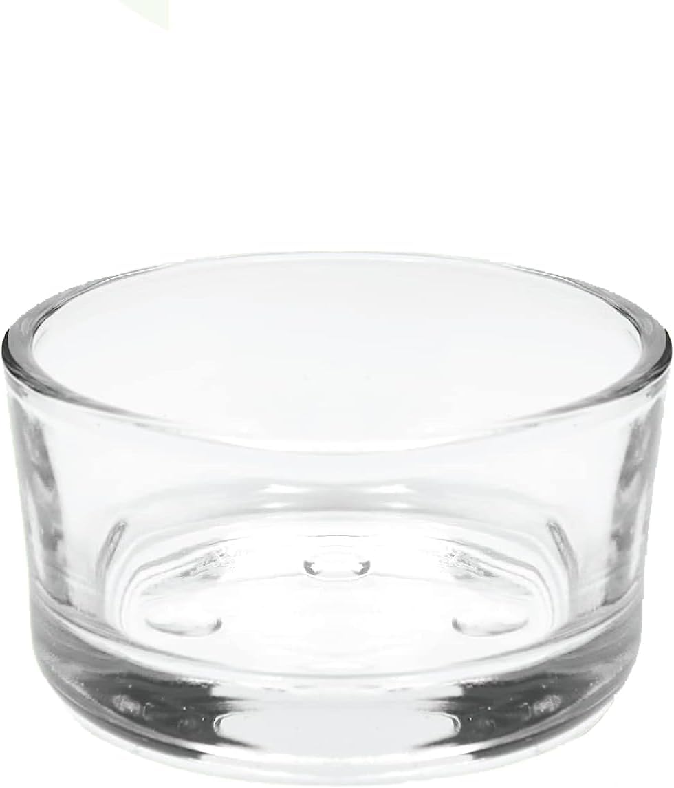 WGV Tea Light Votive Candle Holder 2x1.2 H, Clear Stubby Utility Cylinder Glass, Small Home Accent Decor, 1 Pc
