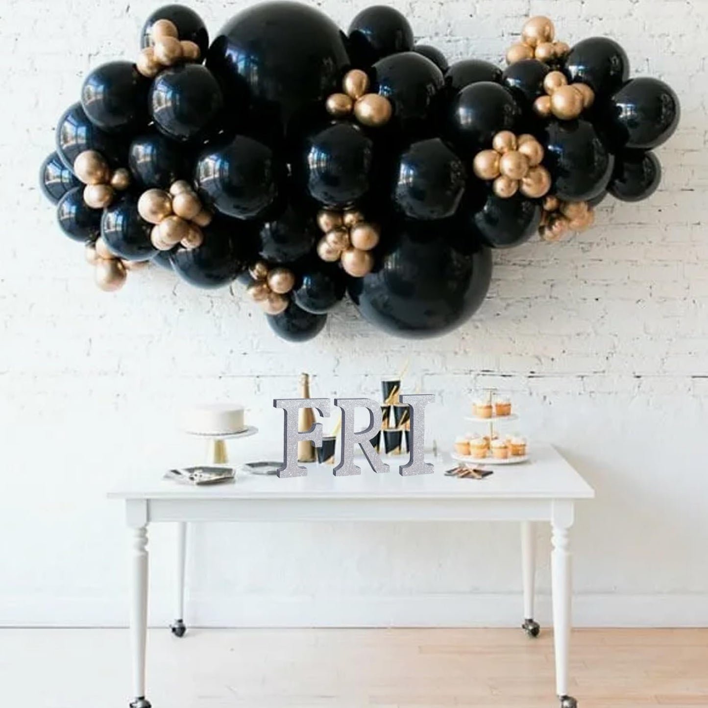 TONIFUL 8 Inch Silver Glitter Letter R Table Centerpiece A-Z Silver Birthday Party Decorations,Silver Alphabet R for Birthday,Chrismas,Graduation,Bridal Shower,Wedding,Anniversary Party Supplies