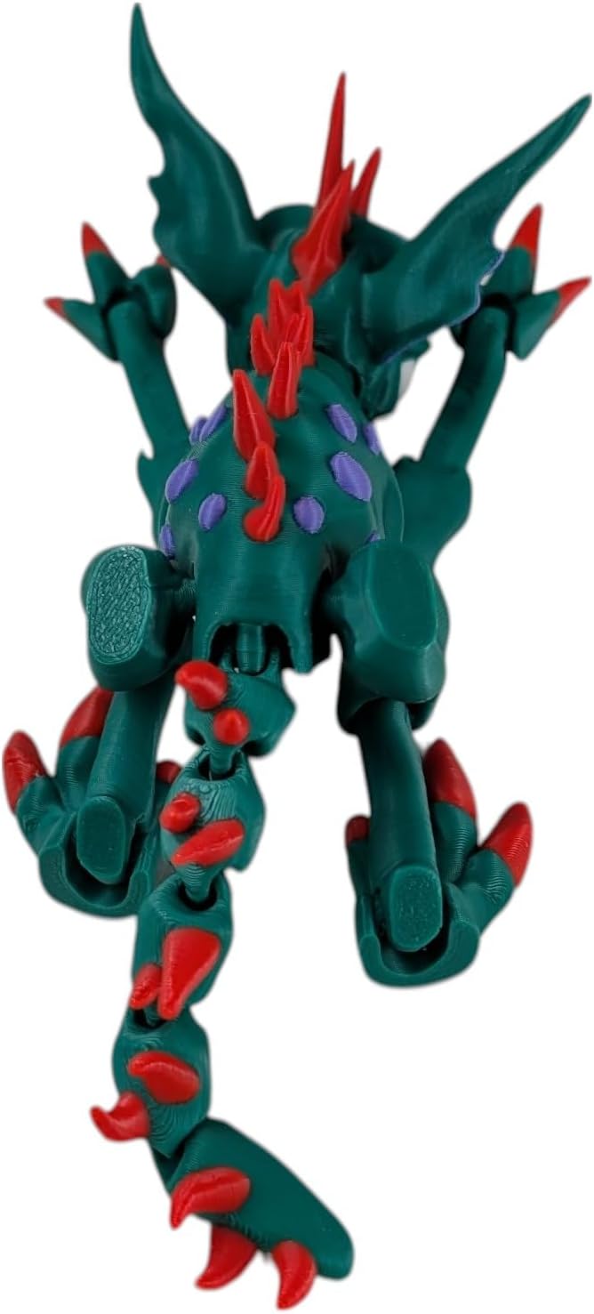 Articulated Chupa Cabra Figurine – Mythical Beast Desk Fidget for Teens & Adults – Stress Relief & Collectible – 3D Printed in Canada