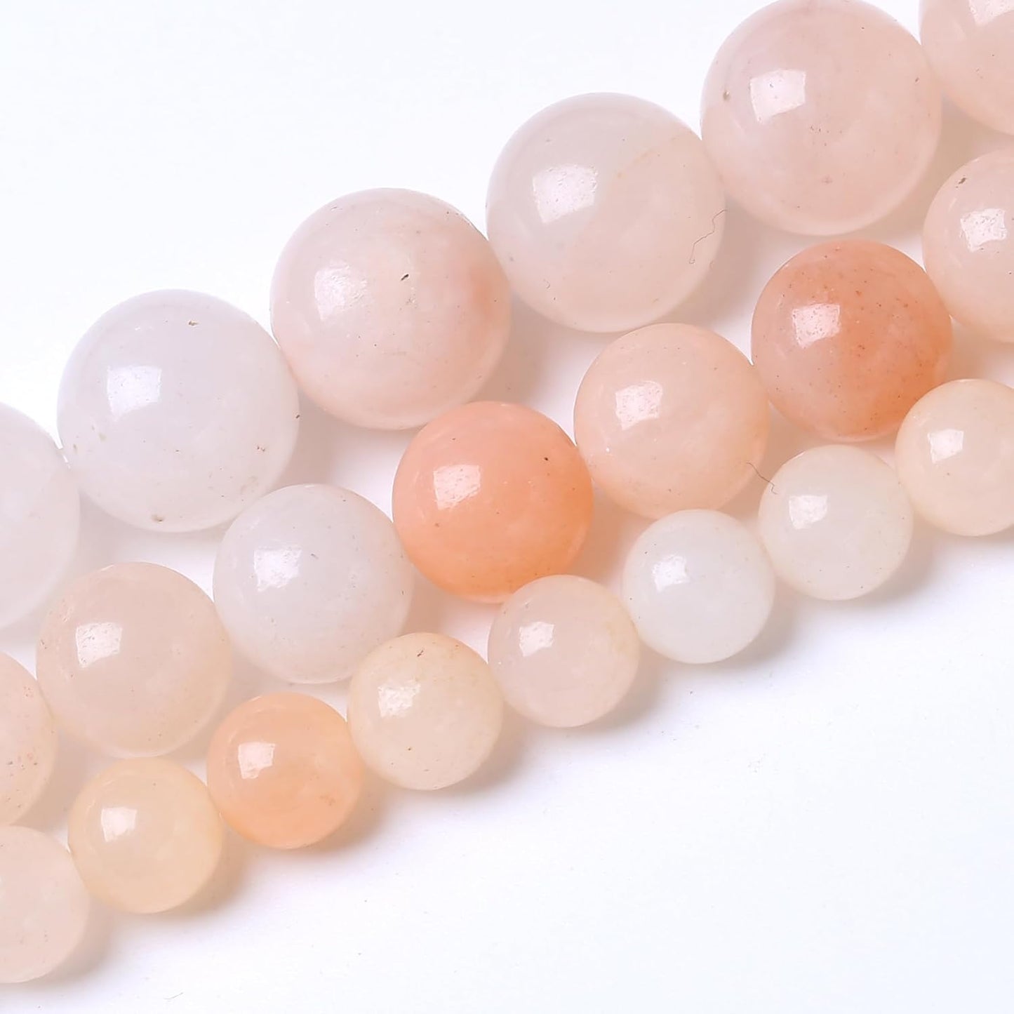 Streamer Powder Stone Beads for Jewelry Making DIY Craft Gemstone Beads Kit (12mm, 30pcs) Cosmic Crystal Pebbles for Bracelets, Necklaces, Home Decor