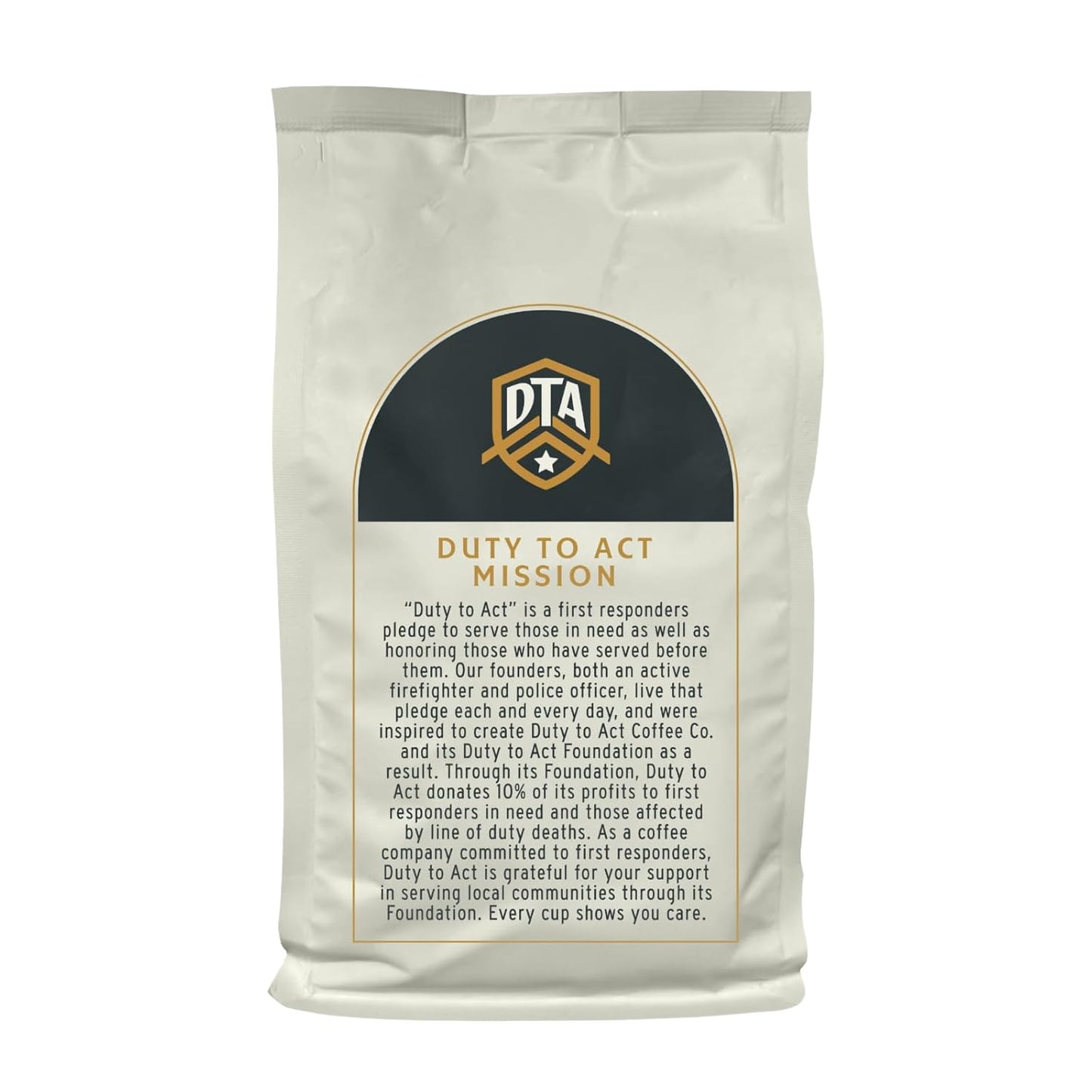 Duty to Act Dark Roast Whole Coffee Beans, 2 lbs (Pack of 2)