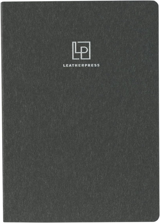 Luxury Leather Refillable Journal/Writing Notebook for Men & Women, Reusable Full-grain Leather Cover, 120gsm Thick Paper, Blank, Dotted, Lined Refills