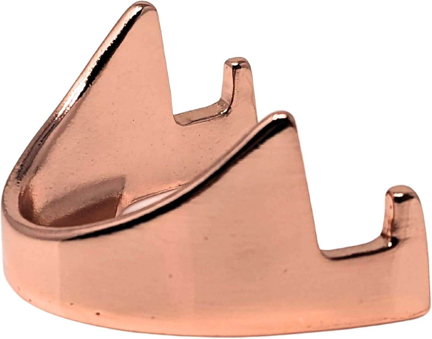 Generic Military Challenge Coin Display Stand - Solid Metal with Anodized Finish - US Vet. Business (Copper)