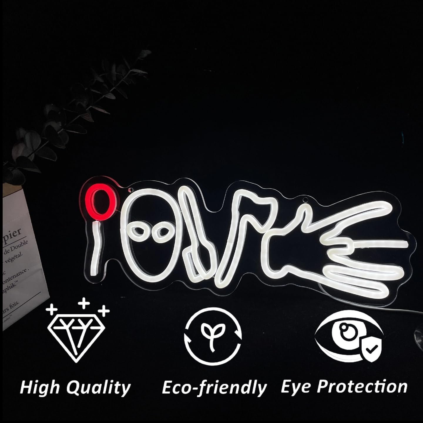 Horror Movies Love Neon Signs For Wall Decor, LED Neon Light for Movie Night Party Gothic Led Light Up Signs for Room Bar Man Cave Movie Night Party Halloween Decorations Gifts