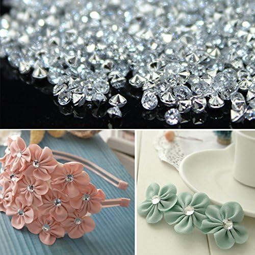 10000 pcs/Pack Wedding Table Scatter Confetti Crystals Acrylic Diamonds Vase Fillers 4.5 mm Rhinestones for Wedding, Bridal Shower, Vase Beads Decorations (Medium Blue)