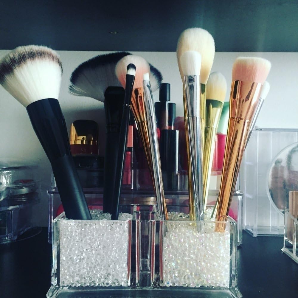 1000pcs/ Pack Wedding Table Acrylic Diamond Scatter Crystals Confetti Acrylic Gems Vase Fillers Rhinestones for Wedding, Bridal Shower, Vase Beads Decorations (10mm, Violet)