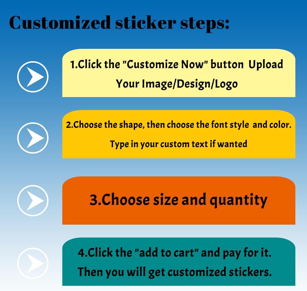 Custom Stickers 70-1000 Personalized Labels for Birthday Party Wedding, Customized Stickers for Business Logo(Fancy Frame)