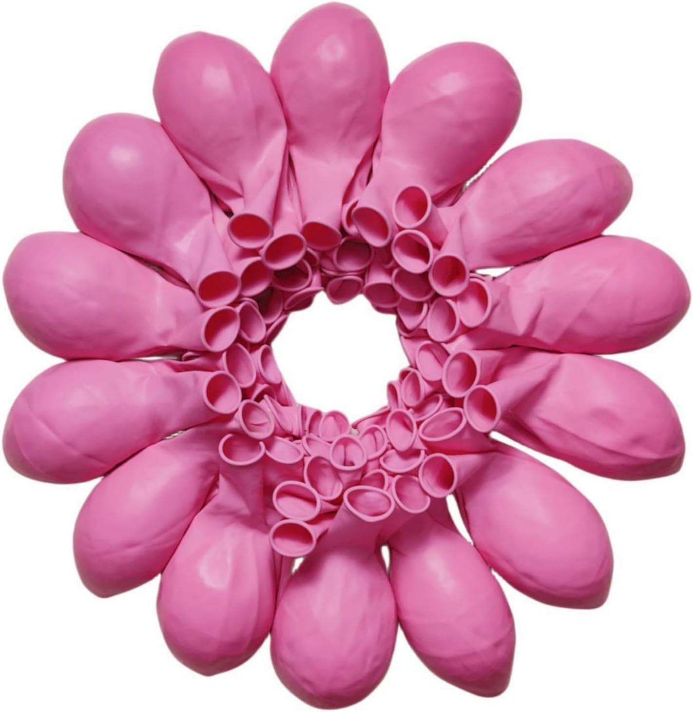 90 Pack Pink Balloons 18 Inch Pink Latex Large Balloons - Various Party Decorations