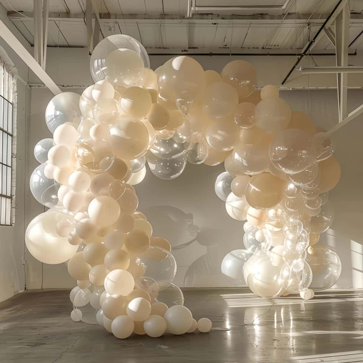 30 Pack Clear Balloons 36 Inch Clear Latex Party Large Balloon Bulk for Various Party Events Decorations