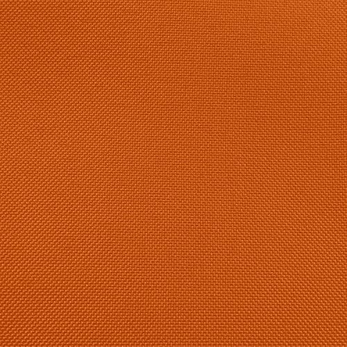 Ultimate Textile Pleat Polyester Fabric Table Skirt - Machine Washable Flame Resistant with Clips for Events, Weddings & Trade Shows, Cut & Sewn in Paterson, NJ - Orange, 14' Box Pleat