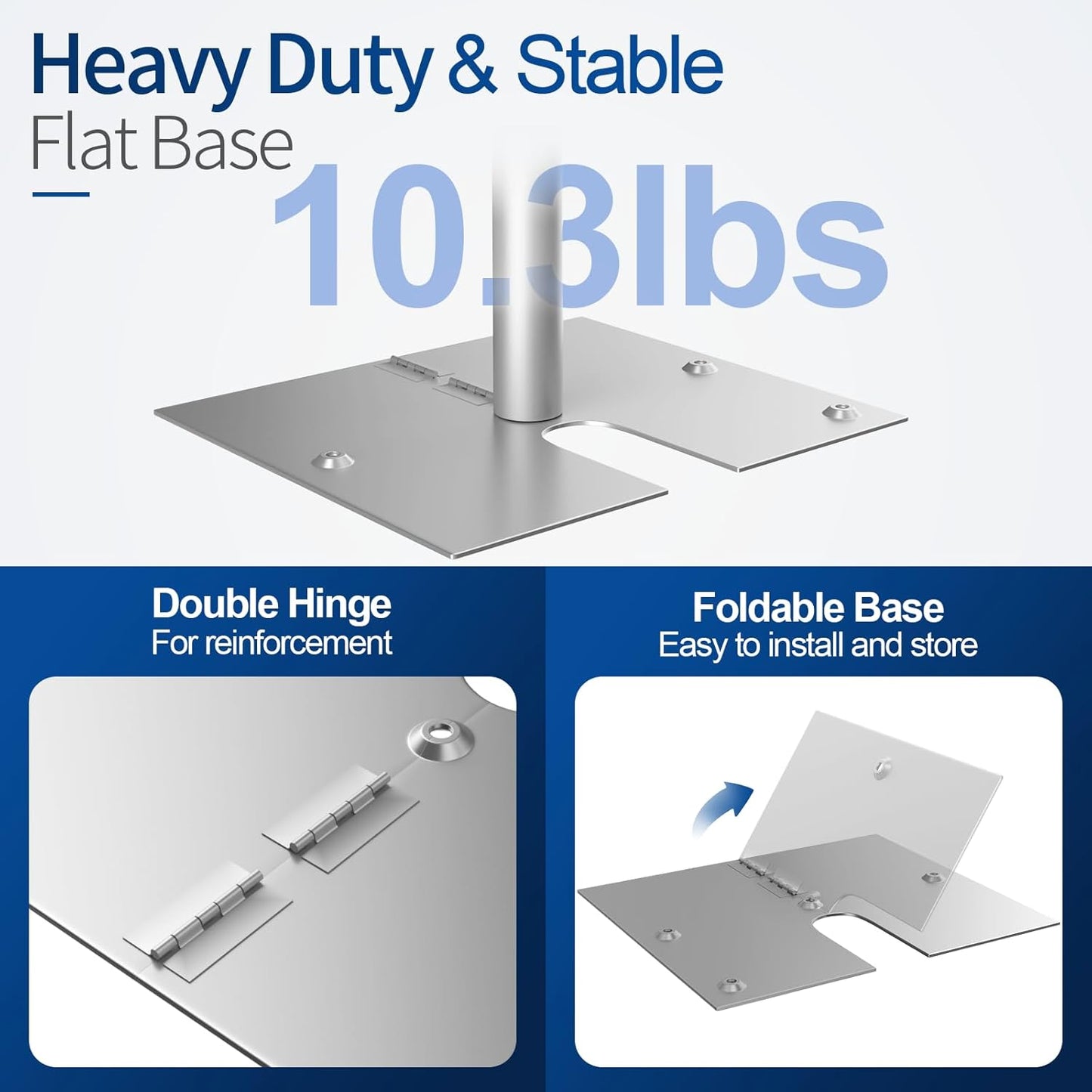 Pipe and Drape Backdrop Stand, 20x10ft Heavy Duty Adjustable Background Frame with Metal Base, Back Drop Holder for Parties Photography Wedding Photoshoot Decoration