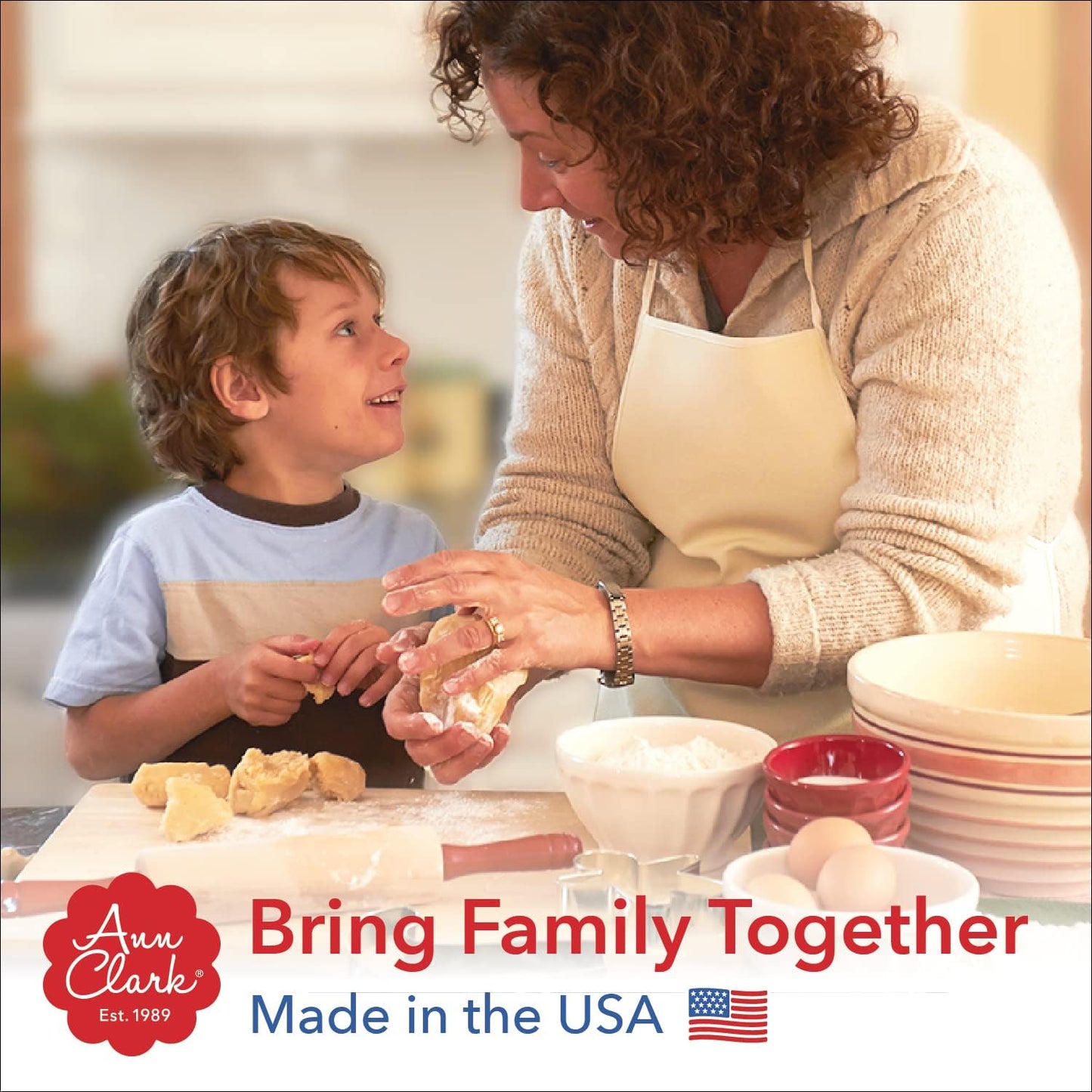 Ann Clark Cookie Cutters Wedding Cake Cookie Cutter 3.75" with Recipe Card, Made in USA