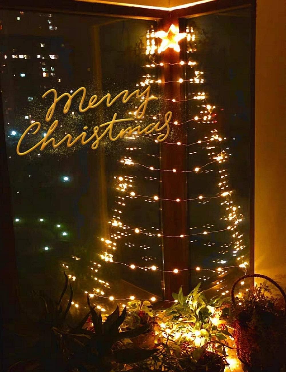 Extra Long 99Ft 300 LED Fairy Lights Plug in with Remote, Waterproof String Lights Outdoor & Indoor 8 modes with Timer, Twinkle Light for Girl's Room Garden Birthday Christmas Decorations (Warm White)