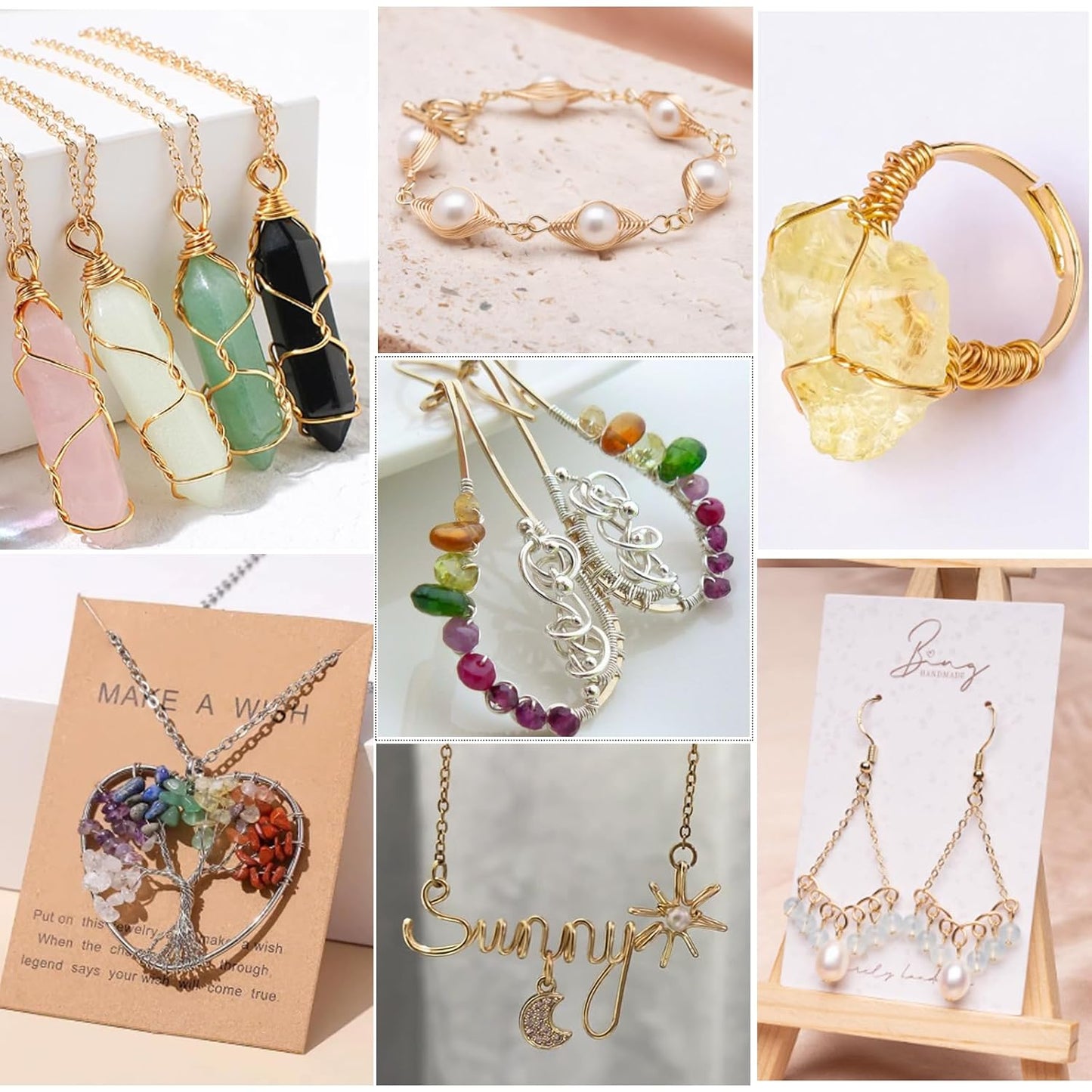 12 Gauge Light Purple Aluminum Craft Wire (105FT) - Anodized for Jewelry Making, Beading Floral, Plant Gardening, Sculpting & Modeling Craft Wire (Light Purple #22, 2mm)