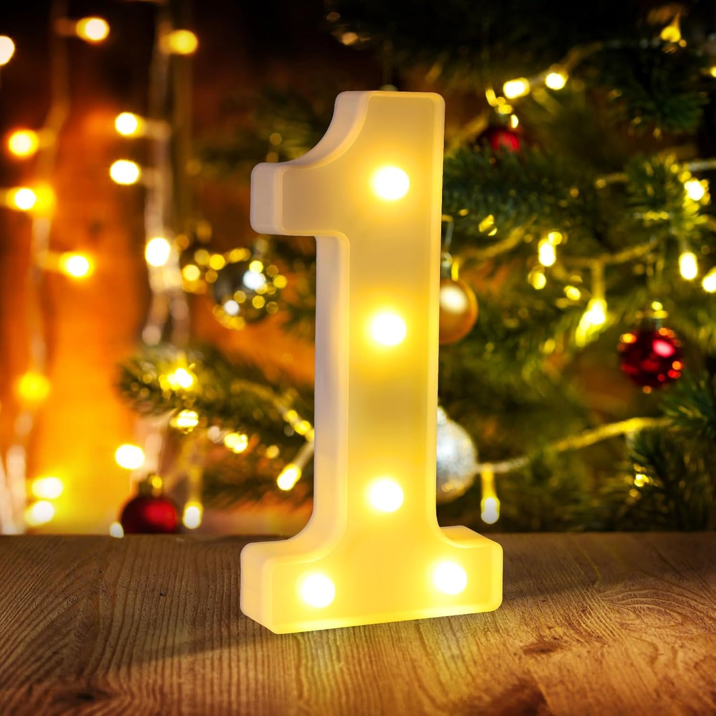 Marquee Numbers 1st First Birthday Decorations for Girls Boys,One Year Old Birthday Decorations Centerpieces Table,Light Up Numbers 1 Sign Led for Party Backdrop Wall Decor for Wedding Anniversary