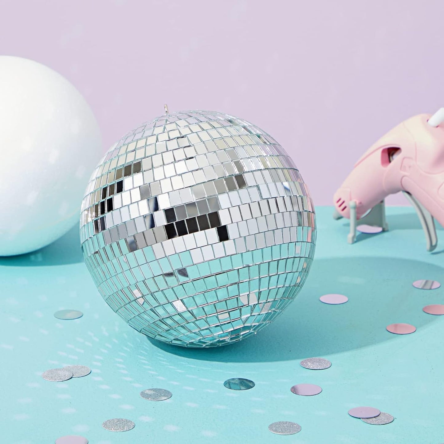 Juvale Styrofoam Balls - 6-Inch, White, Pack of 2 - Smooth Foam Spheres for Crafts & Painting - Foam Craft Balls & DIY Project Supplies