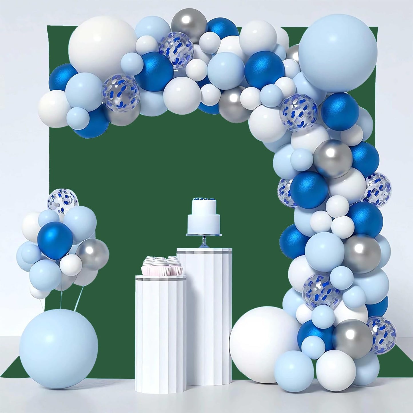 Dark Green Photography Backdrop for Photoshoot, Photo Backdrop Curtain, Perfect Dark Green Backdrops for Party Portrait Photoshoots Video Studio 6FTx9FT