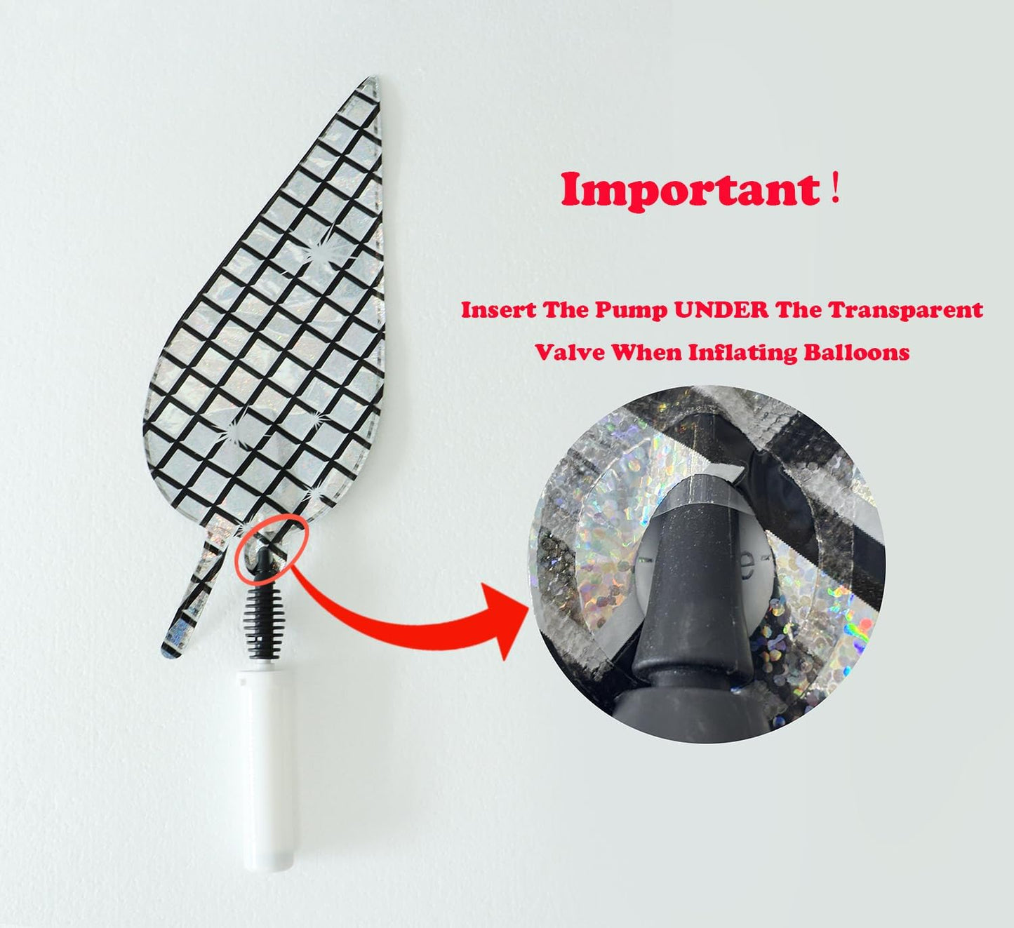 3pcs 32inch Iridescent disco explosion star foil balloons.Black white Foil Cone Star burst Balloons for disco Birthday Bachelorette Party decorations.