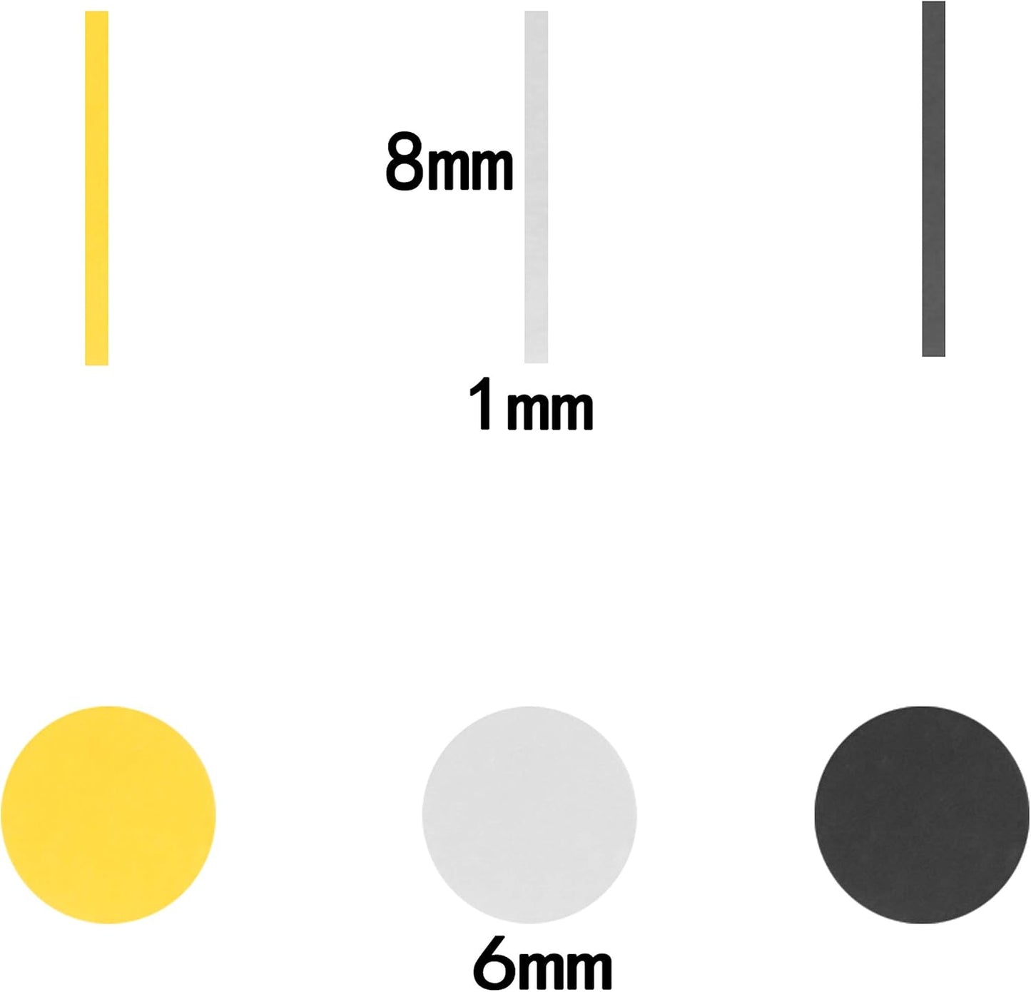 Black Gold Party Table Confetti - Wedding Anniversary Bachelorette Graduation Party Baby Shower Birthday Party Foil Metallic Sequins Sprinkles Confetti Decorations, 60g