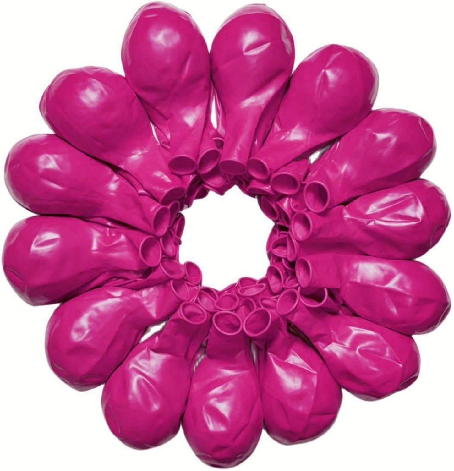 90 Pack Hot Pink Balloons 18 inch Hot Pink Latex Party big Balloon Bulk for Various Party Events Decorations