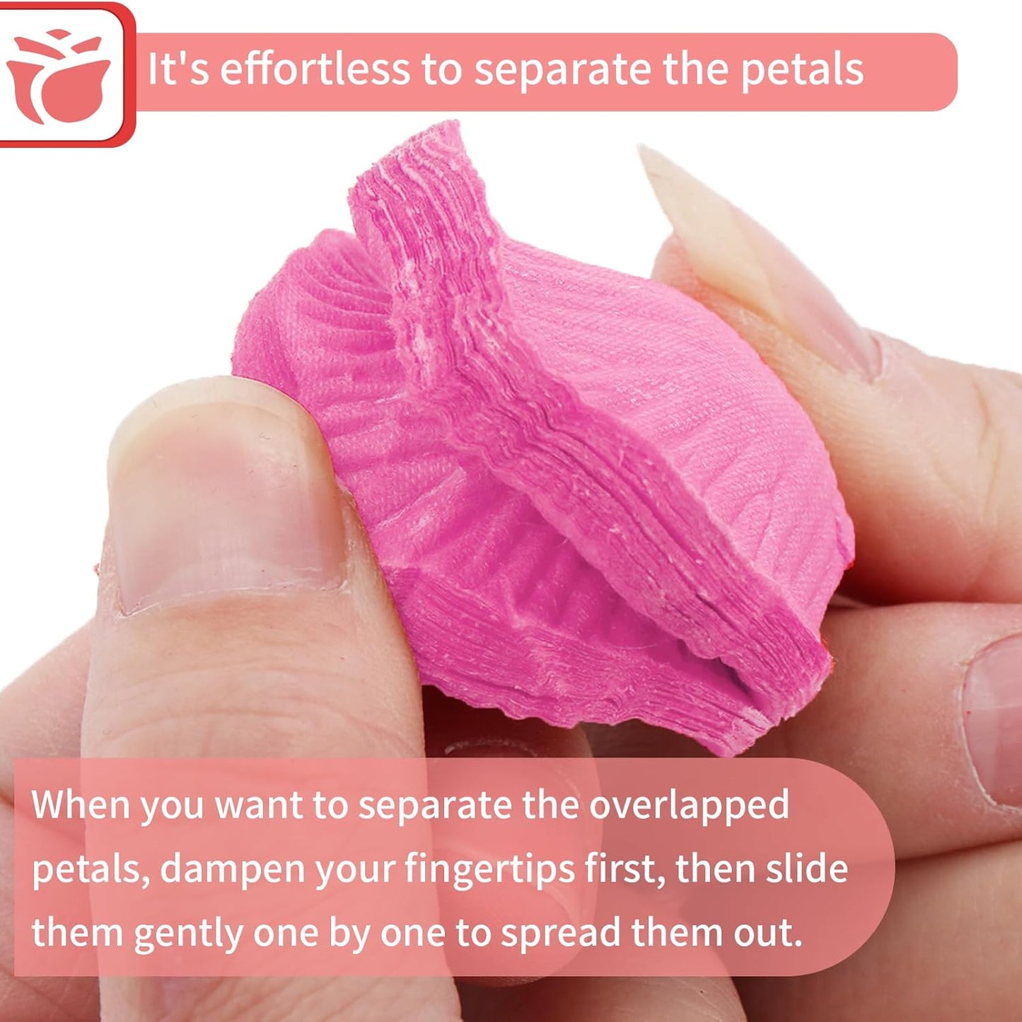 1000 Pcs Artificial Fake Rose Petals,Flower Petals for Romantic Night, Engagement, Party, Wedding, Event Flower Decorations, in Bulk(Rose Red)