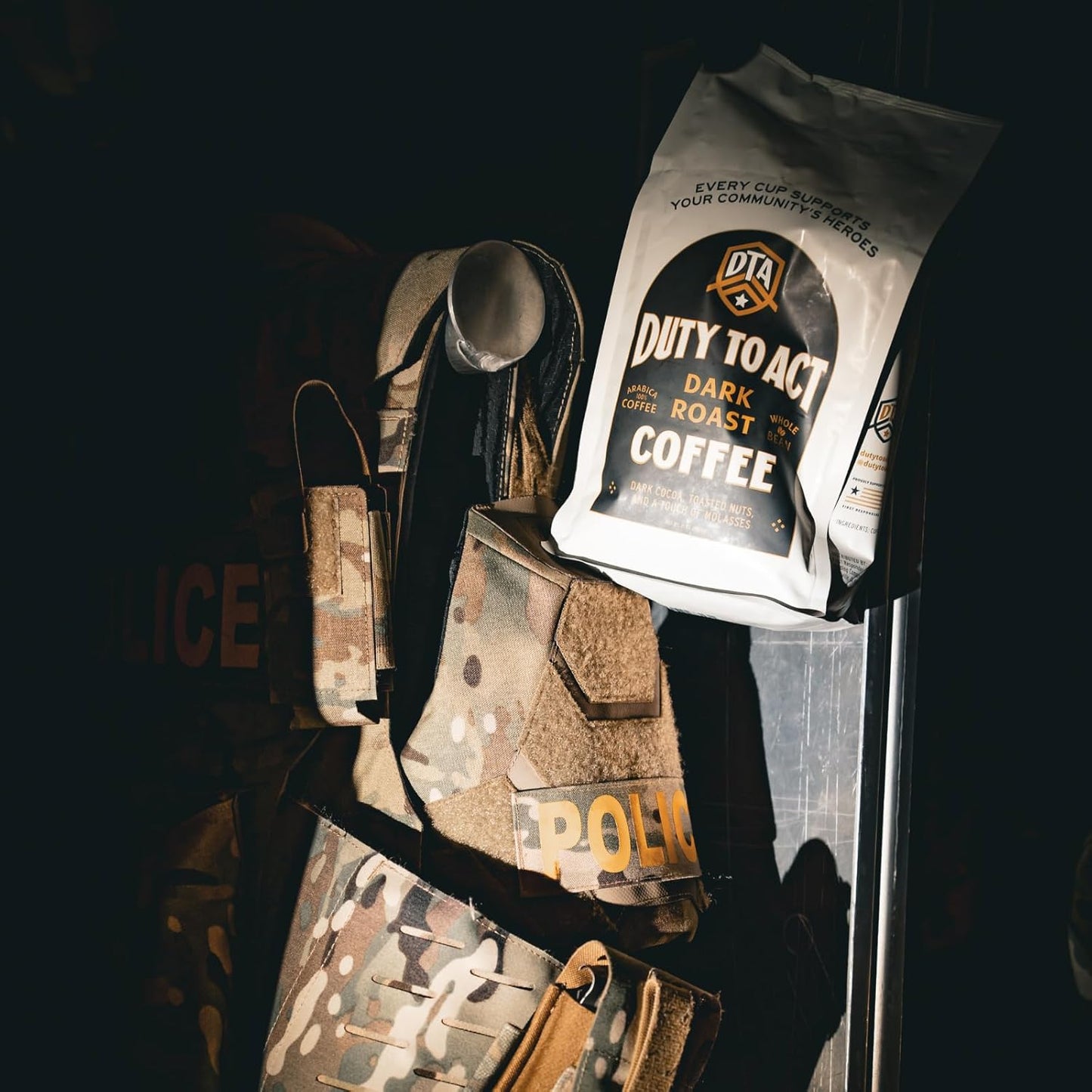 Duty to Act Medium Roast Whole Bean Coffee, 2 lbs (Pack of 1)