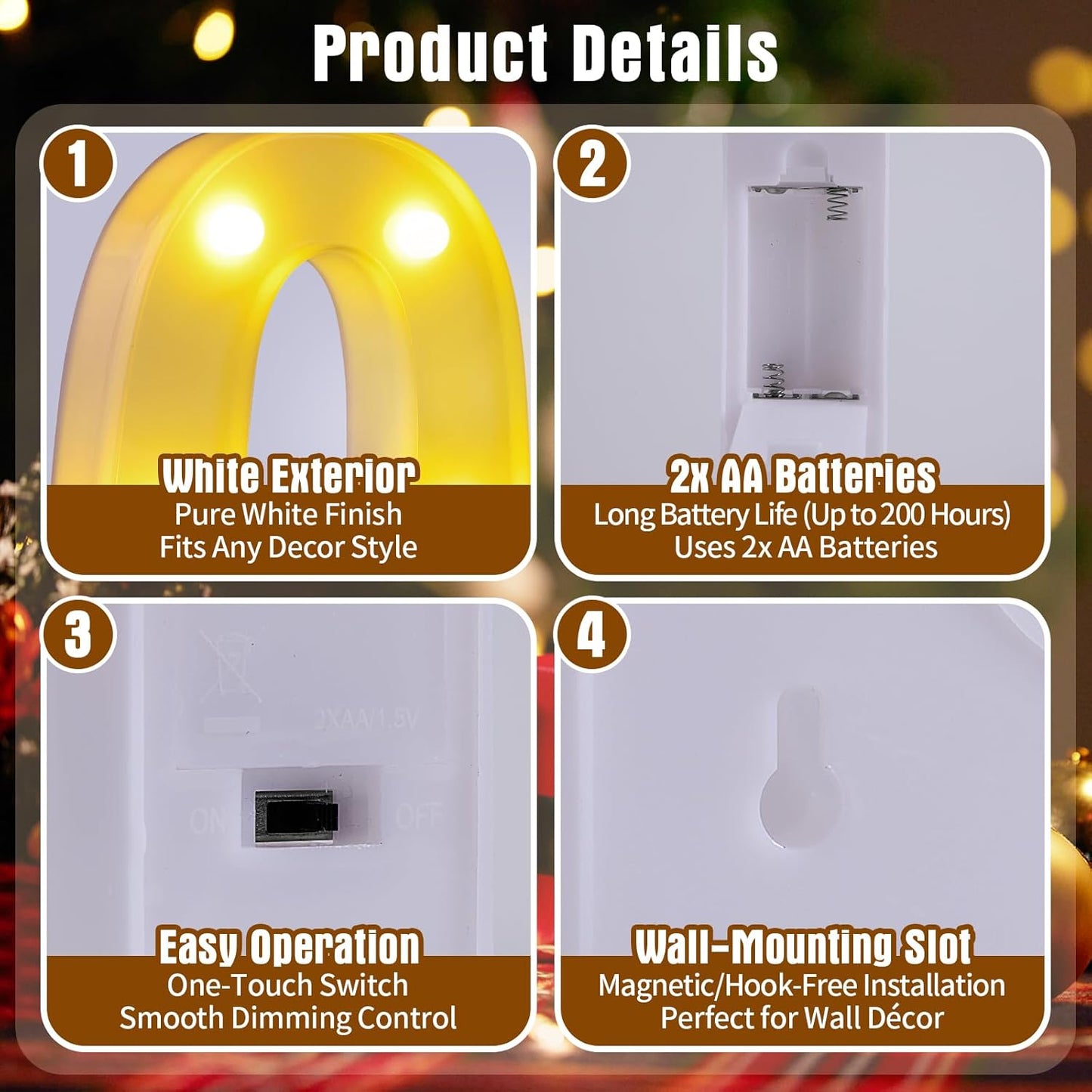 Light Up Letters I,LED Sign Marquee Letters 26 Alphabet for Party Birthday Name,Wedding,Christmas Decorations,Personalized Name Sign Letter for Centerpieces Table and Wall Decor