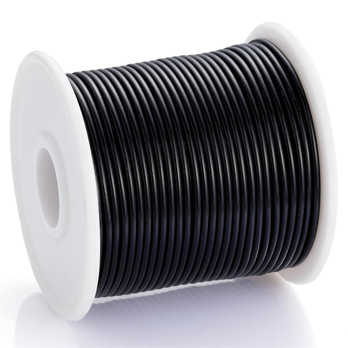 12 Gauge Black Aluminum Craft Wire (105FT) - Anodized for Jewelry Making, Beading Floral, Plant Gardening, Sculpting & Modeling Craft Wire (Black #10, 2mm)