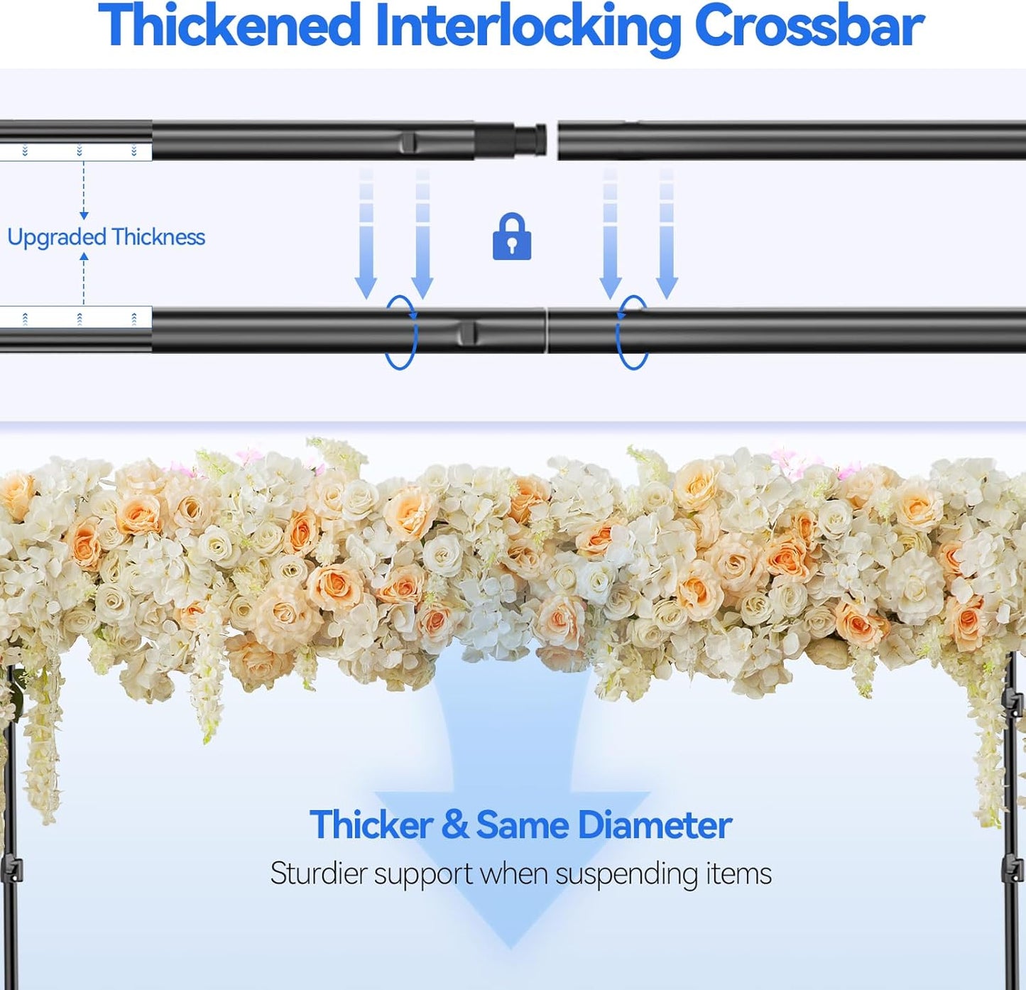 EMART Photo Video Studio 10 x 10ft Green Screen Backdrop Stand Kit, Photography Background Support System with 10 x15ft Muslin Chromakey Curtain for Photography Shooting