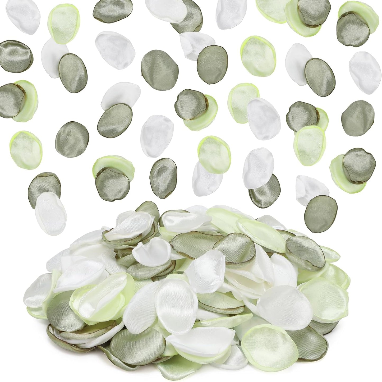 SUREAM Rose Petals for Decoration, Scatter Petals for Wedding Aisle Scatter, Flower Petals Decrations for Dinner Table Centerpieces Flower Girl Basket Birthday Party Romantic Night Home Decor