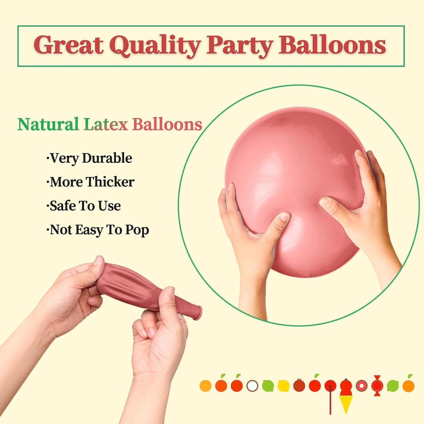 110pcs Dusty Pink Balloon 12 Inch, Brush Pink Latex Balloons for Birthday Party Baby Shower Wedding(with 2 Ribbons).