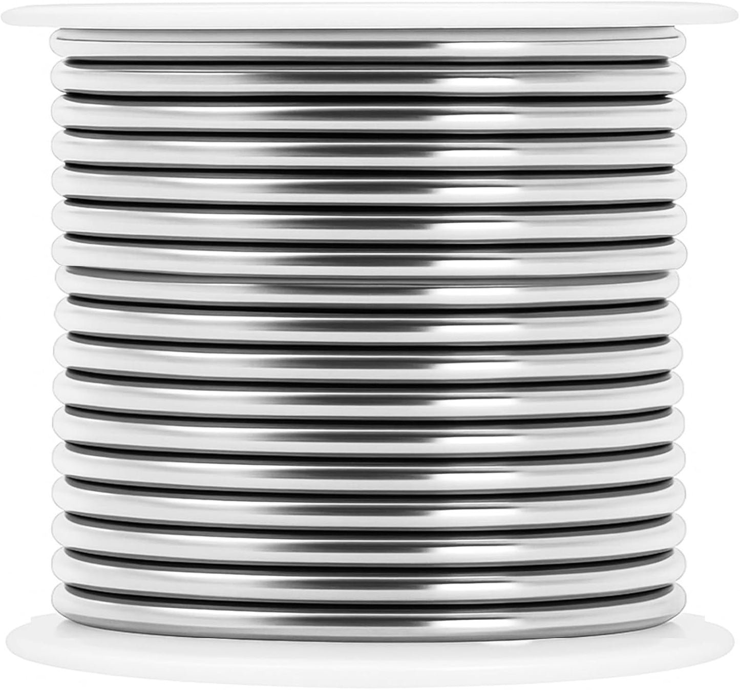 Mandala Crafts 13 Gauge Anodized Aluminum Craft Wire for Jewelry Making - 300 FT Colored Flexible Silver Copper True Blue Pink Ice Blue Green Wire - Bendable for Bonsai Armature Crafting Sculpting